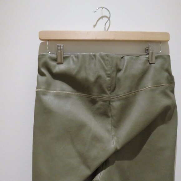BY MALENE BIRGER Elenaso 100% Lamb Leather Legging Pants in Taupe Quiet Luxury - Picture 10 of 15